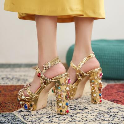 Platform Heels Size 40 (Best Fit 8.5)