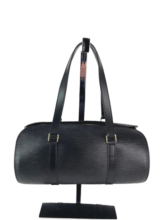 Louis Vuitton Soufflot Black Epi Leather Shoulder Bag
