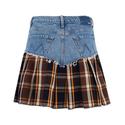 Mother The Fluff and Fold Pleated Mini Skirt Waist Size 30