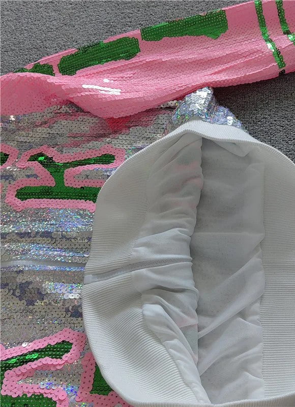 Alpha Kappa Alpha Sorority AKA Sequin Jacket