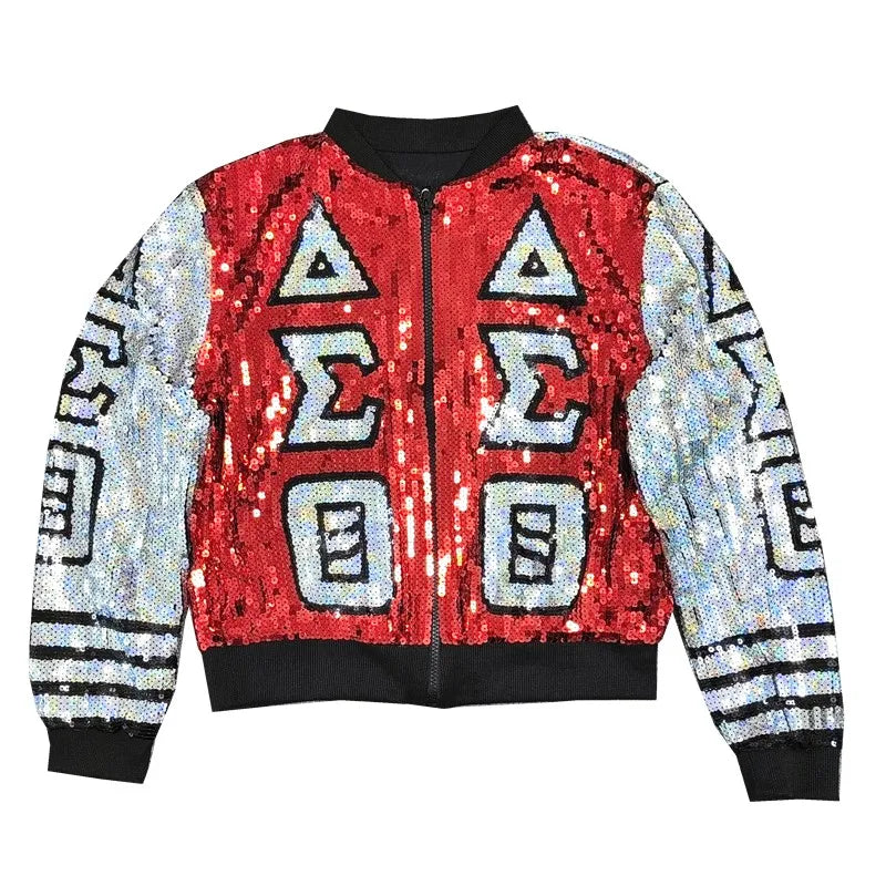 Delta Sigma Theta DST 1913 Sorority Sequin Jacket