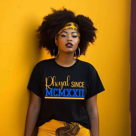 Rhoyal Since MCMXXII Sigma Gamma Rho Sorority Tee
