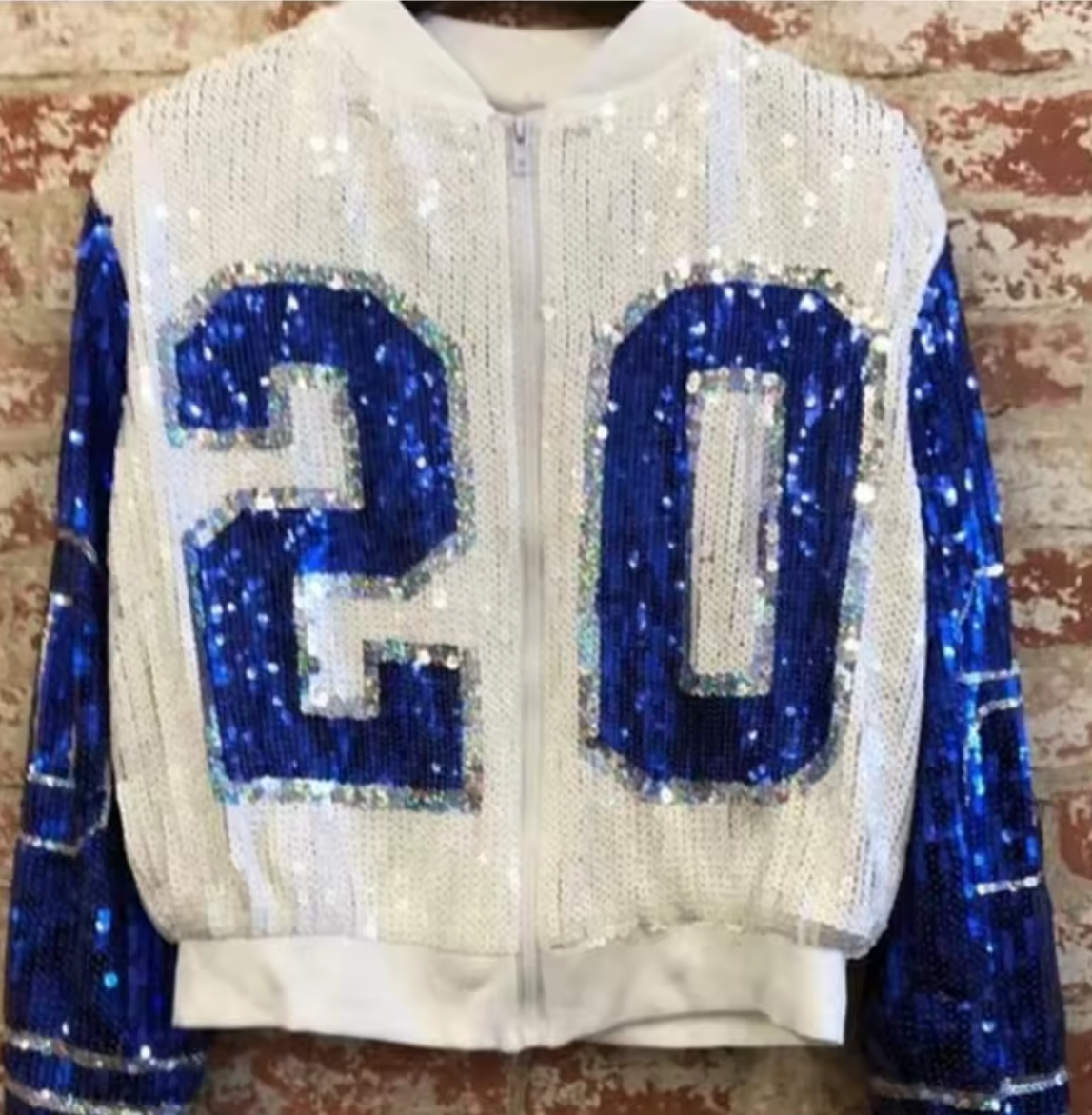 Zeta Phi Beta 20 ZPB Sorority Sequin Jacket