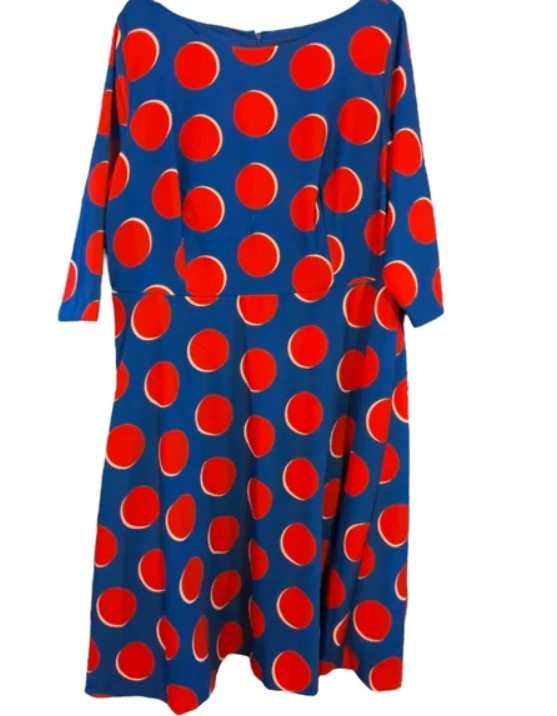 Tracee Ellis Ross Polka Dot Dress Size 1X