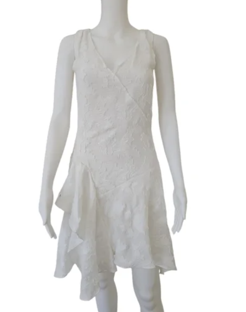Derek Lam 10 Crosby White Dress Size 12