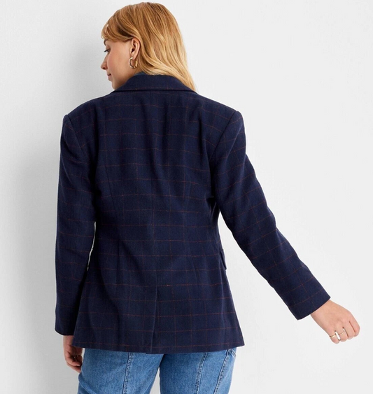 Future Collective Plaid Blazer Size XLarge
