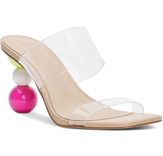 INC Lomari Double Strap Slide Sandals Size 7.5