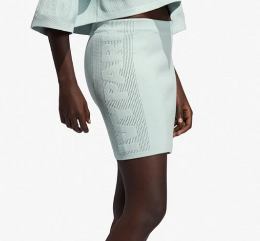 Adidas Ivy Park Mint Green Knit Skirt Size Small