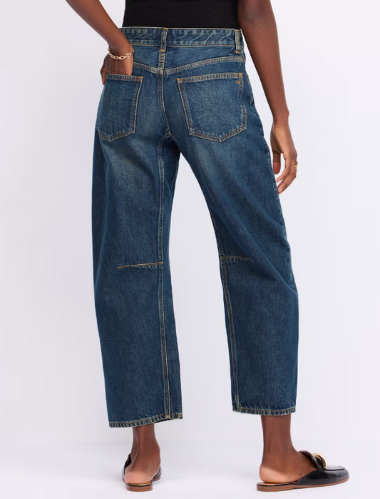 Madewell Darted Barrel Jean Size 28