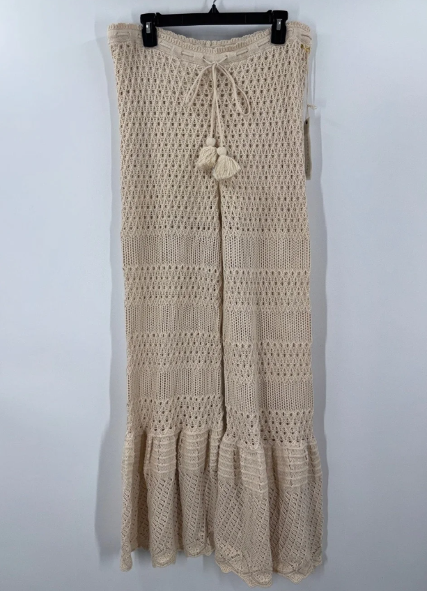 Happy Nature Crochet Pants Size Large