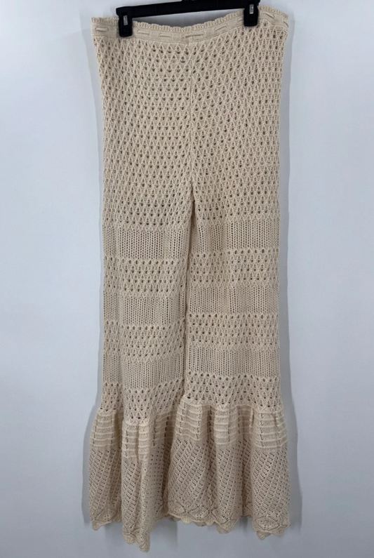 Happy Nature Crochet Pants Size Large