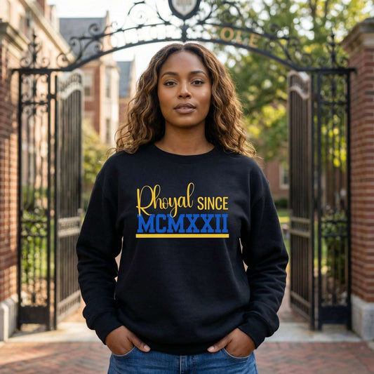 Rhoyal Since MCMXXII Sigma Gamma Rho Sorority Sweatshirt