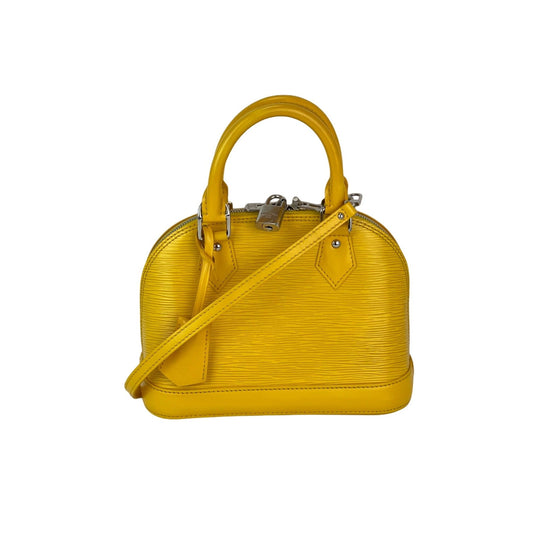 LOUIS VUITTON Alma BB Epi Leather Shoulder Bag