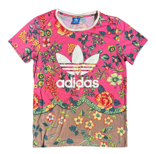 Adidas Trefoil Floral Print Shirt