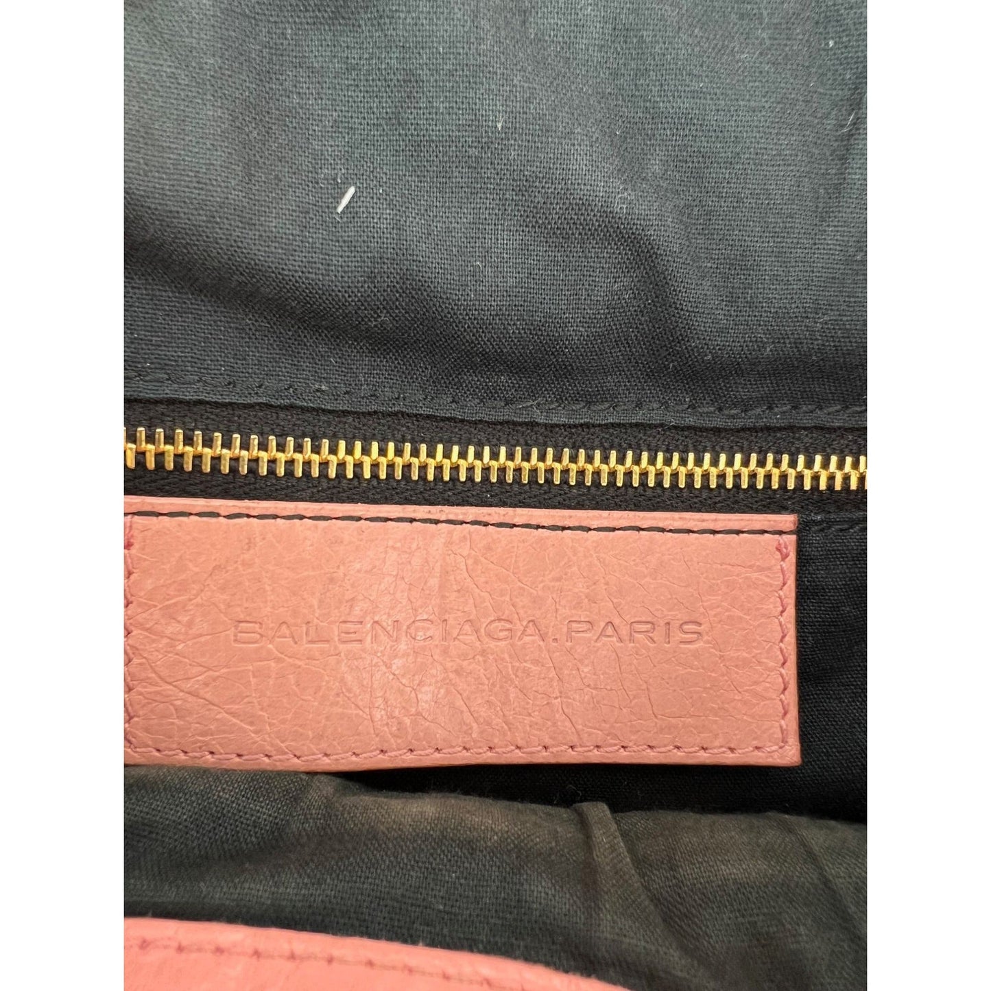 Balenciaga agneau Giant 12 Gold Hardware Mini Pompon Rose Pink Bucket Bag