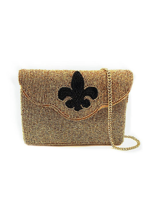 Party Beaded Handbag LMC 111 GD